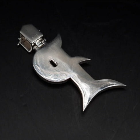 Emerald cut VVS1 Moissanite Letter "P" Pendant, Iced out Chunky Pendant, Custom Alphabet/Letter, 925 Sterling Silver/10k, HipHop Pendant