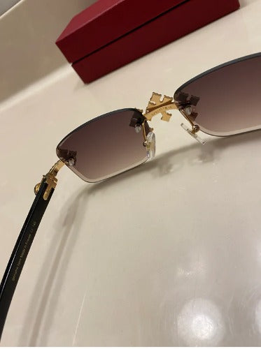 Iced out Cross glasses