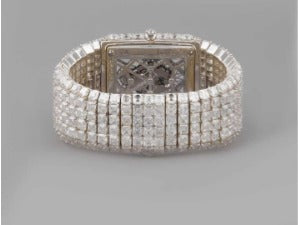 Imperial Precision Lab-Grown Diamond Watch Fully Iced-Out Timepiece with Baguette and Princess Cut Stones for Unmatched Brilliance