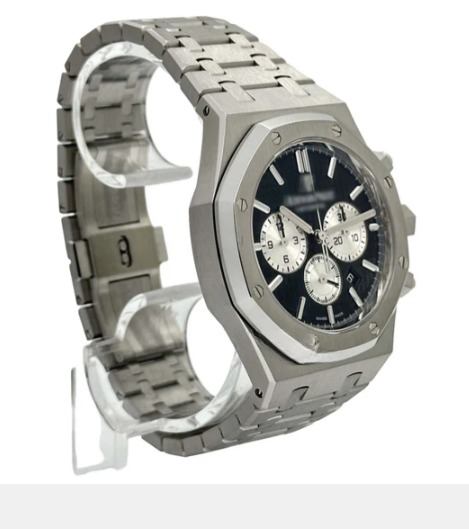 Classic Metalic Silver Color Metal Strap Automatic Watch For Men
