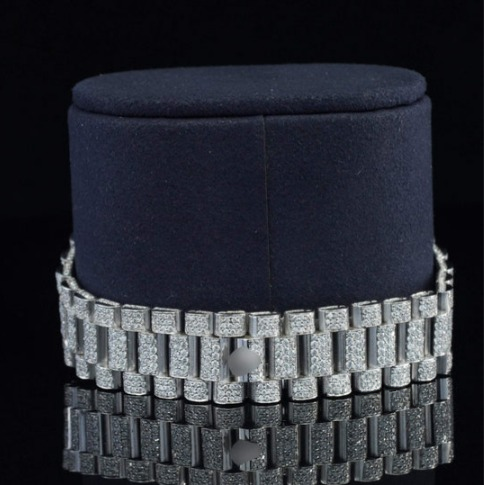 Superior Diamond Iced Out Moissanite Diamond Watch For Men