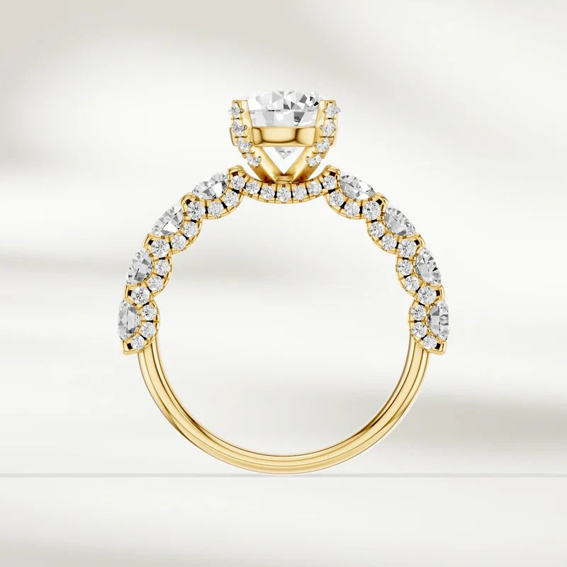 Classy Jewels 3.2 Ct Elysia Solitaire Ring
