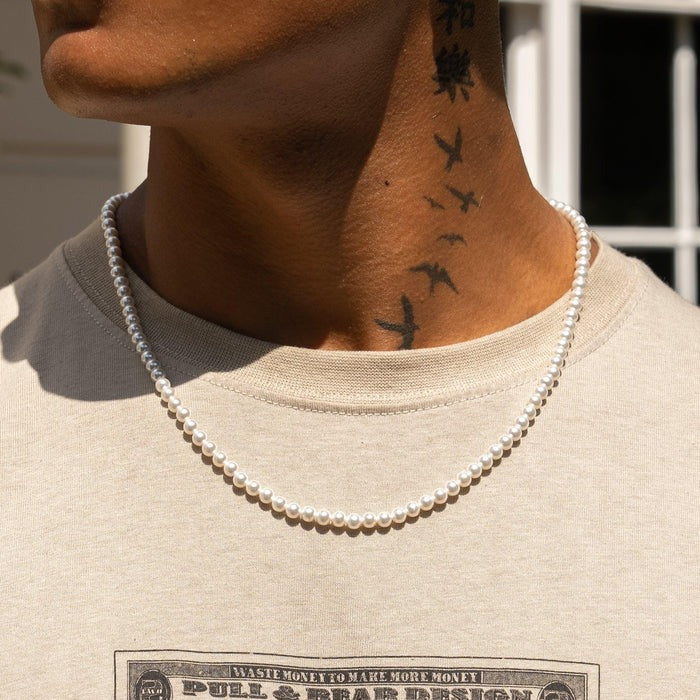 Classy jewels 5mm Pearl Necklace