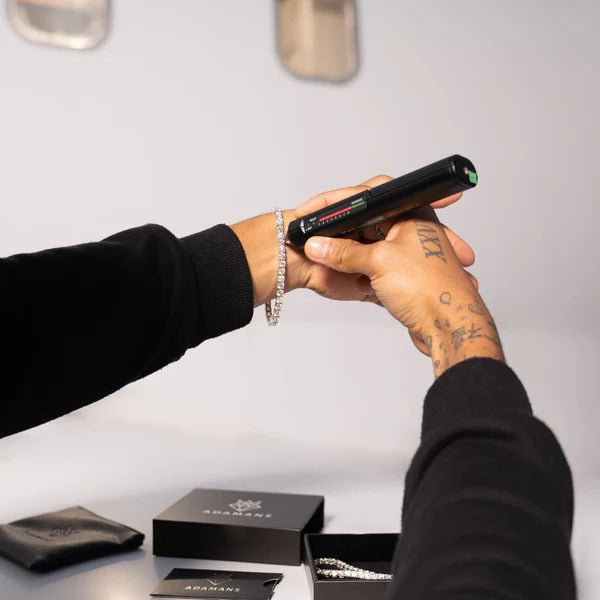 Classy Jewels 5mm Moissanite Tennis Bracelet - 925 Silver - D Colour - VVS1