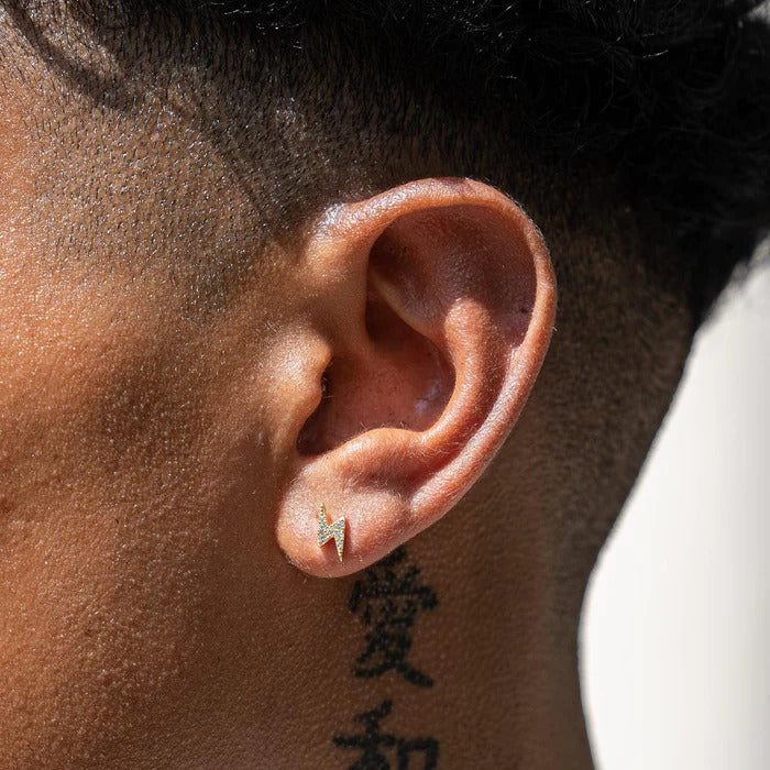 Classy Jewels Lightning Earrings - Vermeil