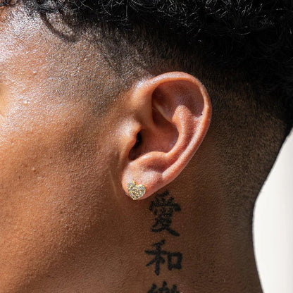 Classy Jewels Heart Earrings - Vermeil