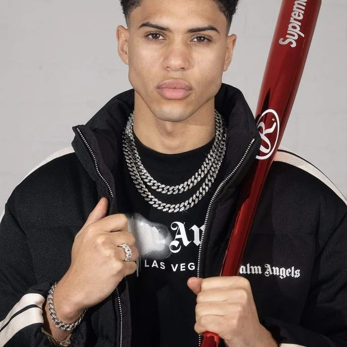 Classy jewels 13mm Cuban Chain + Bracelet - White Gold