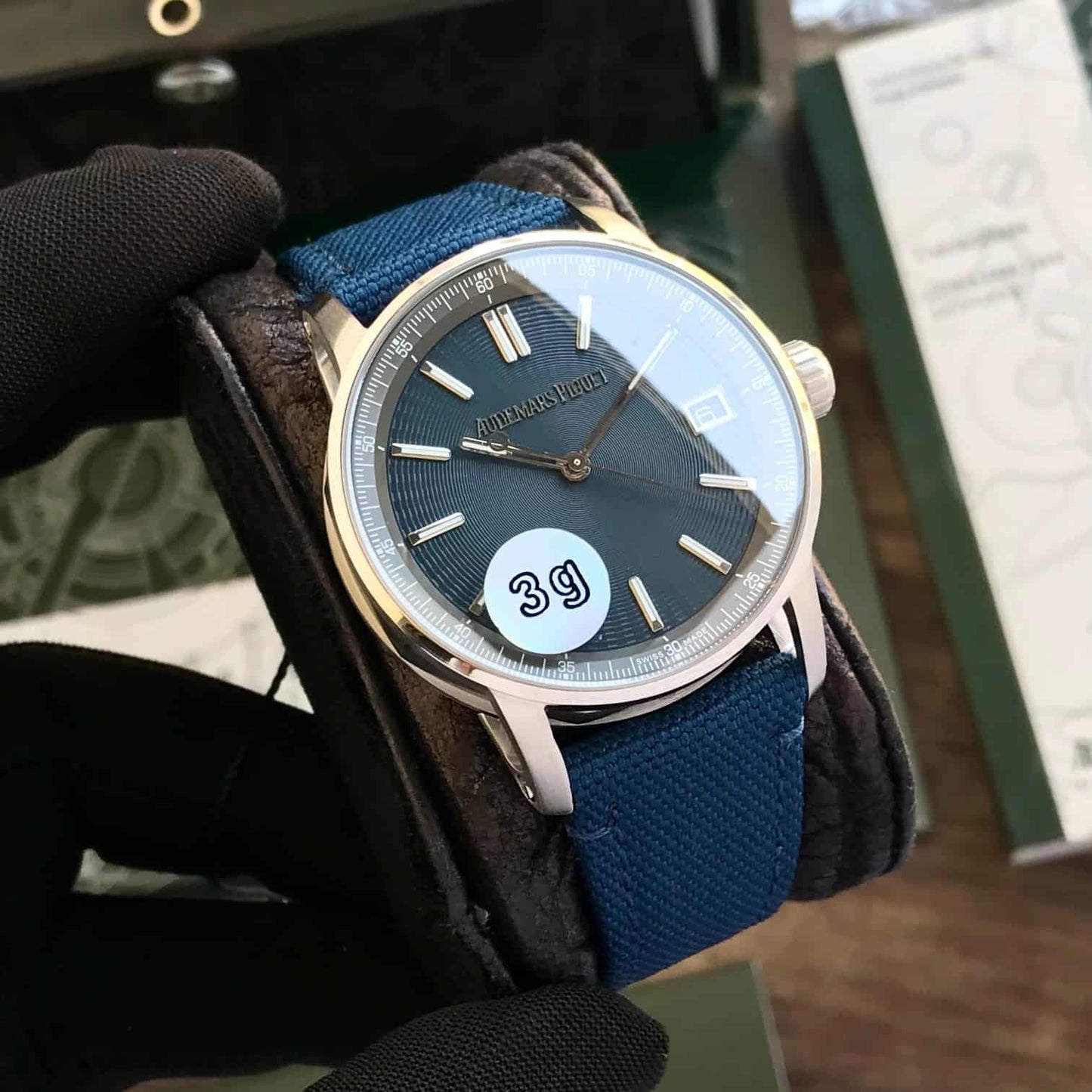 Audemars Piguet Code 11.59 Swiss ETA Movement Blue Men’s Watch