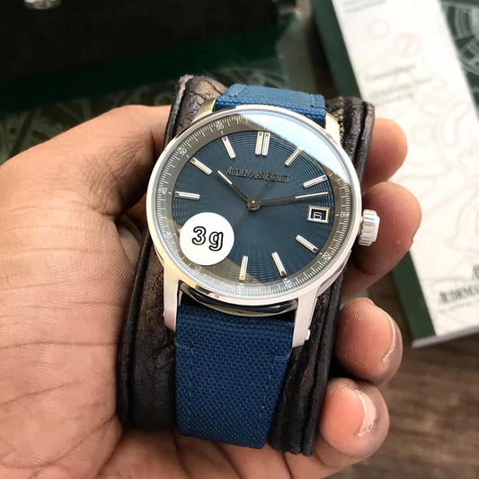 Audemars Piguet Code 11.59 Swiss ETA Movement Blue Men’s Watch