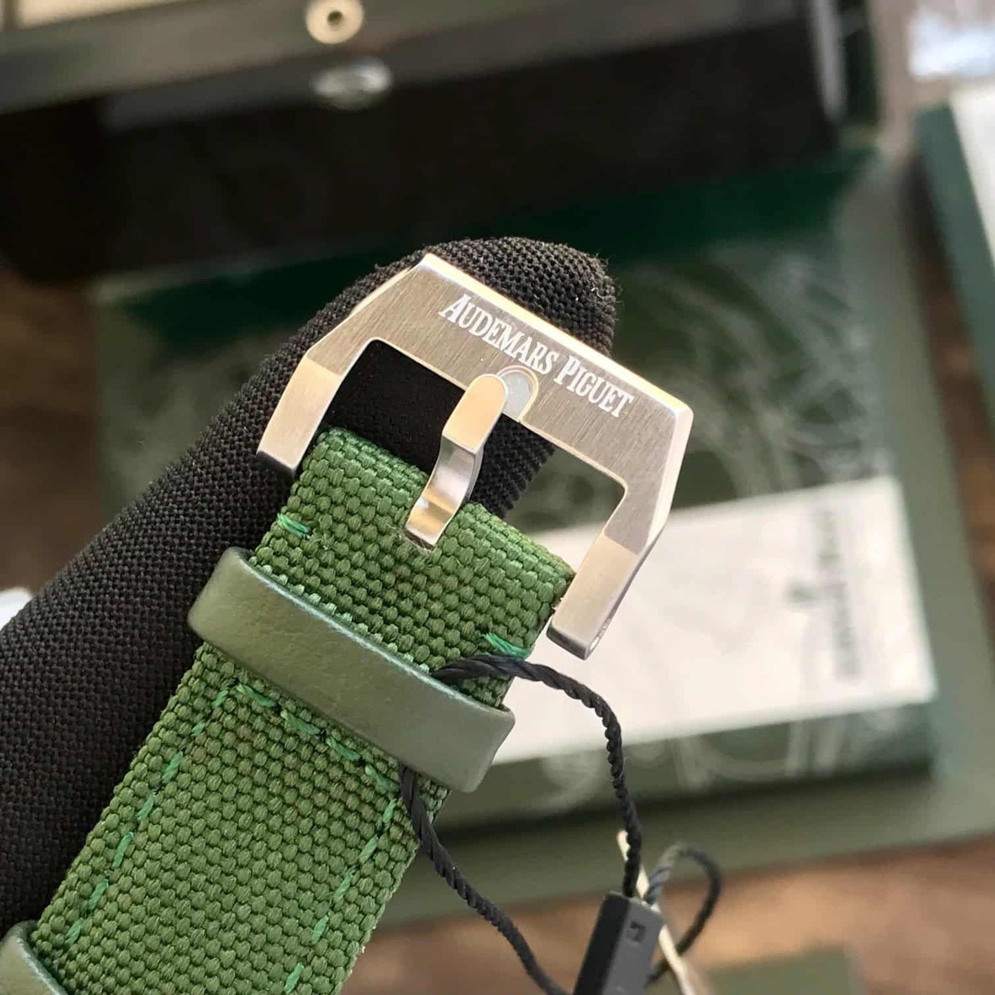 Audemars Piguet Code 11.59 Swiss ETA Movement Green Men’s Watch