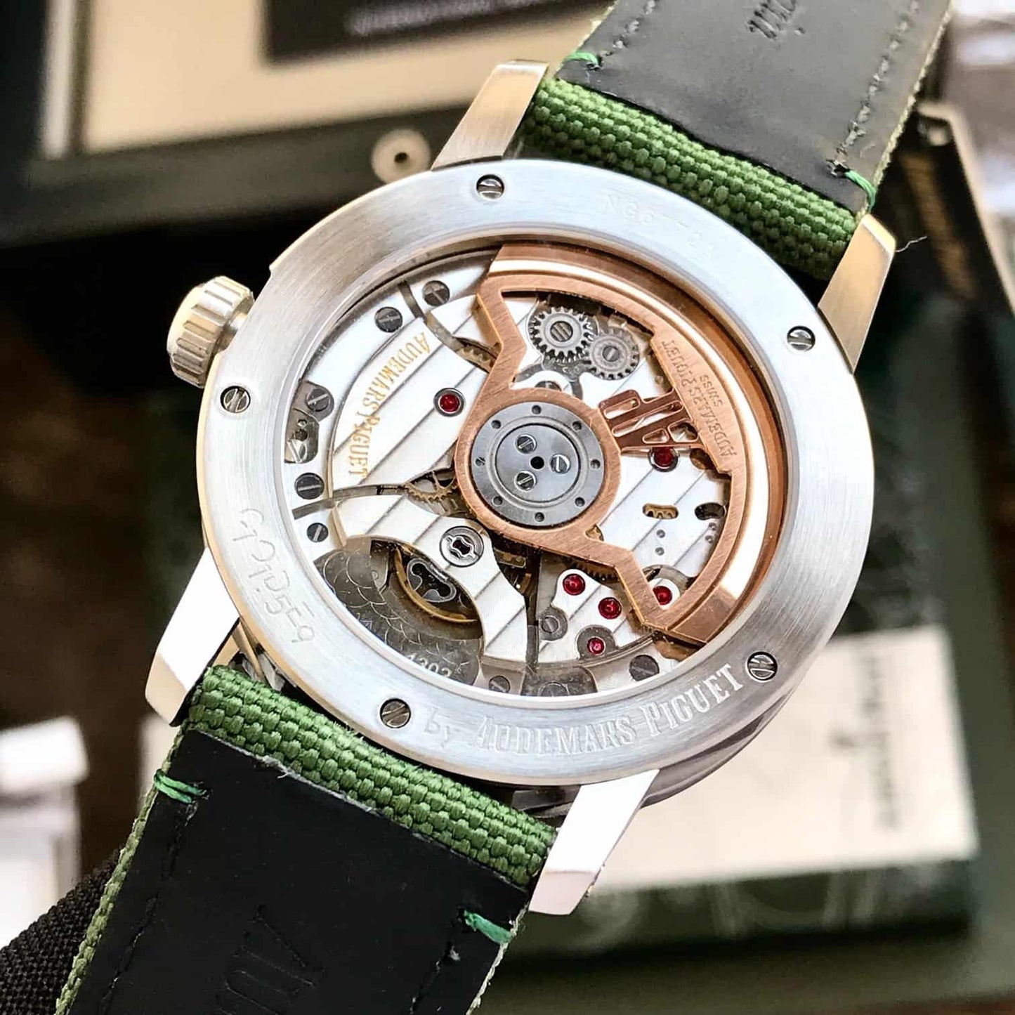 Audemars Piguet Code 11.59 Swiss ETA Movement Green Men’s Watch