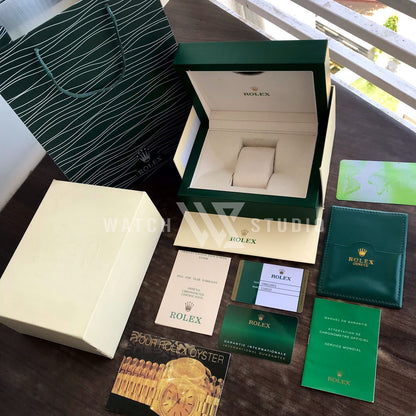 Exclusive Rolex Day Date 41 Gold Tone White Dial Japanese Automatic Mens Watch