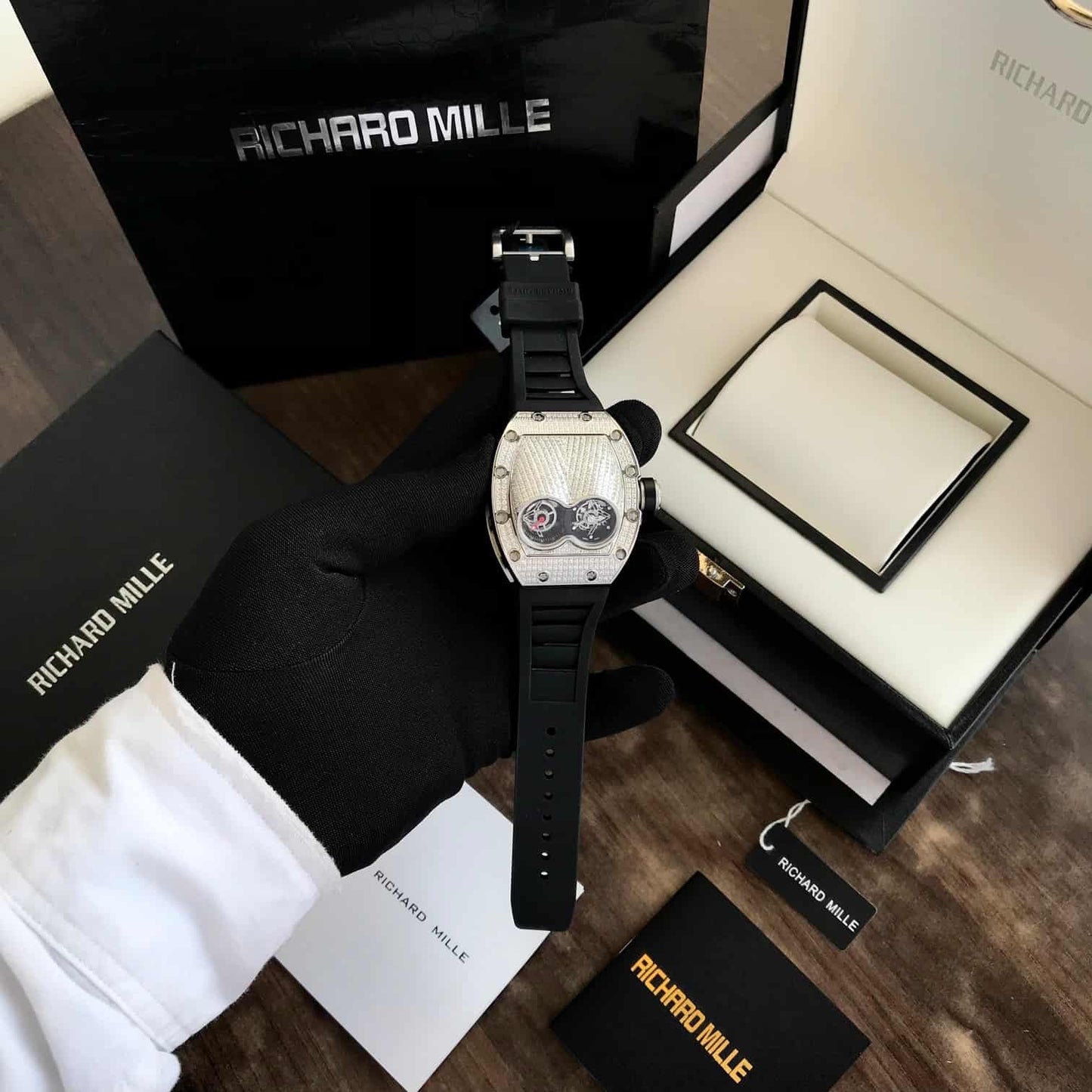 Richard Mille Premium Tourbillion Swiss Made Chronograph’s Men’s Watch
