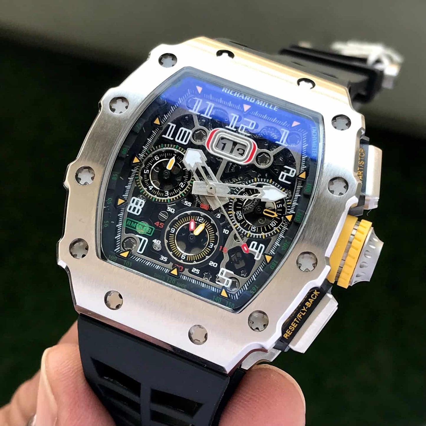 Richard Mille RM 011-03 Premium Automatic Flyback Master Quality Mens Watch