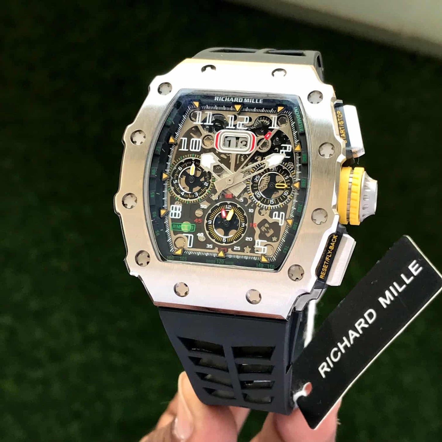 Richard Mille RM 011-03 Premium Automatic Flyback Master Quality Mens Watch