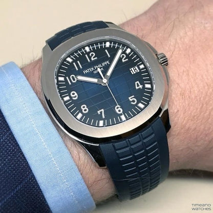 Patek Philippe 5168G Aquanaut Silver Blue Swiss ETA Premium’s Mens Watch