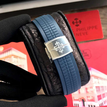 Patek Philippe 5168G Aquanaut Silver Blue Swiss ETA Premium’s Mens Watch