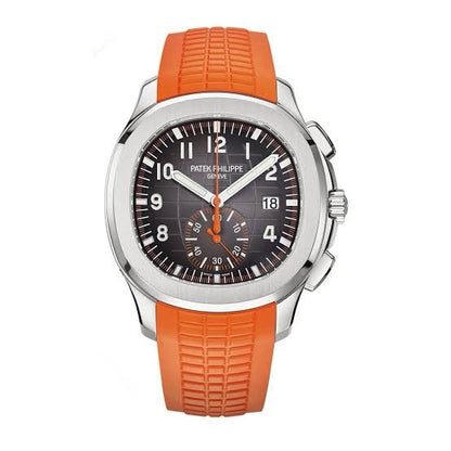 Patek Philippe Aquanaut Chronograph 5968A Orange Strap Automatic Men’s Watch