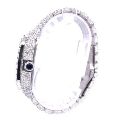 CS Skeleton 41MM VVS Moissanite Diamond Watch 20CT