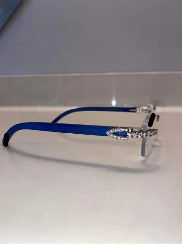 Classic Blue Wooden sticks