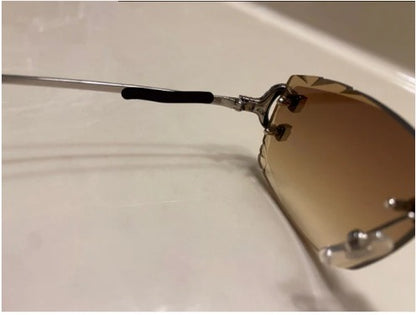 Iced out C wire glasses