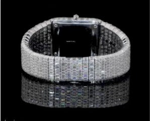Baguette Cut Full Iced-Out Moissanite Diamond Luxury Watch The Ultimate Statement of Power and Precision