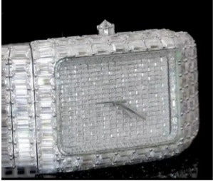 Baguette Cut Full Iced-Out Moissanite Diamond Luxury Watch The Ultimate Statement of Power and Precision