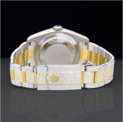 Stylish Full Body Iced Out Moissanite Watch For Men
