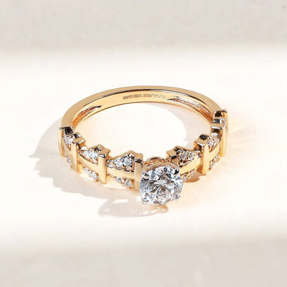 Classy Jewels TD Diamond 0.5 Ct Solitaire Ring