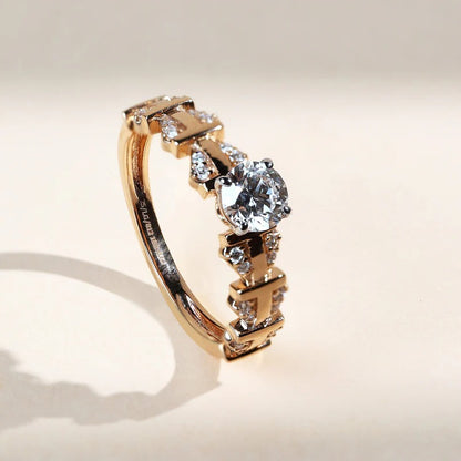 Classy Jewels TD Diamond 0.5 Ct Solitaire Ring