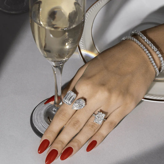 Classy Jewels Radiant 6 Carat Big Rock Solitaire Ring