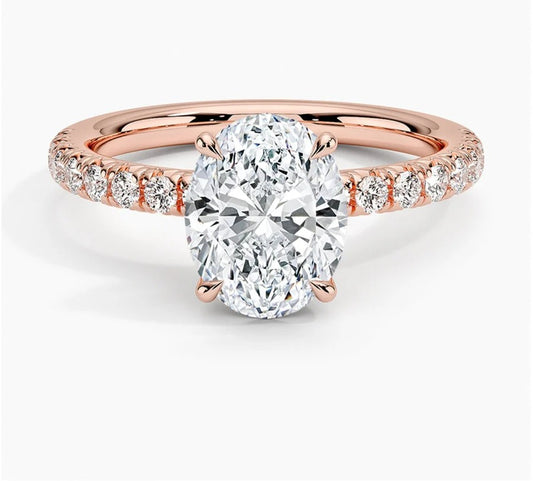 Classy Jewels Eternal Promise 2 Ct Oval Solitaire Ring