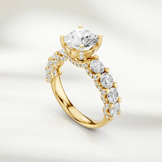 Classy Jewels 3.2 Ct Elysia Solitaire Ring