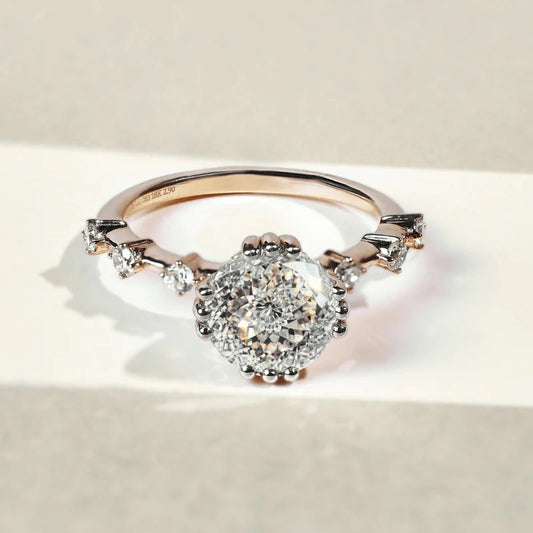 Classy Jewels Aura 2.6 Ct Portuguese Solitaire Ring