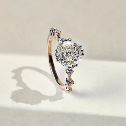 Classy Jewels Aura 2.6 Ct Portuguese Solitaire Ring