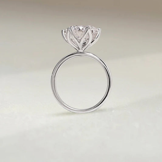 Classy Jewels 5.9 Ct Portuguese Hidden Gemstone Solitaire Ring