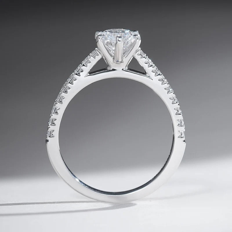 Classy Jewels 1 Ct Everlasting Love Round Solitaire Ring