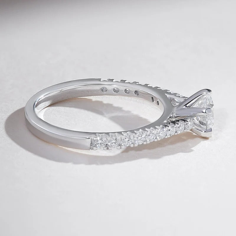 Classy Jewels 1 Ct Everlasting Love Round Solitaire Ring