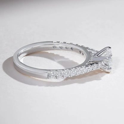 Classy Jewels 1 Ct Everlasting Love Round Solitaire Ring