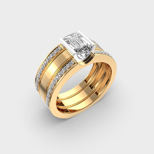 Classy Jewels Symbol of Strength Men’s Diamond Ring