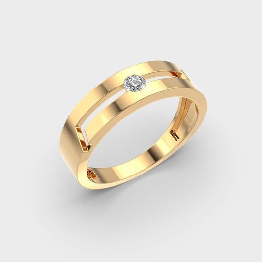 Classy Jewels Nebula Path Diamond Ring For Men