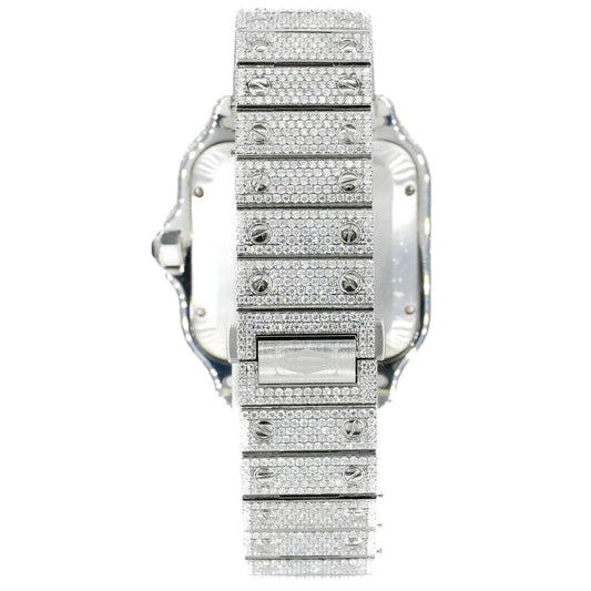 CS 41MM Moissanite Diamond Watch 20CT
