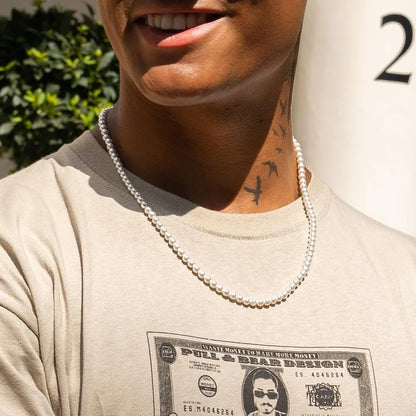 Classy jewels 5mm Pearl Necklace